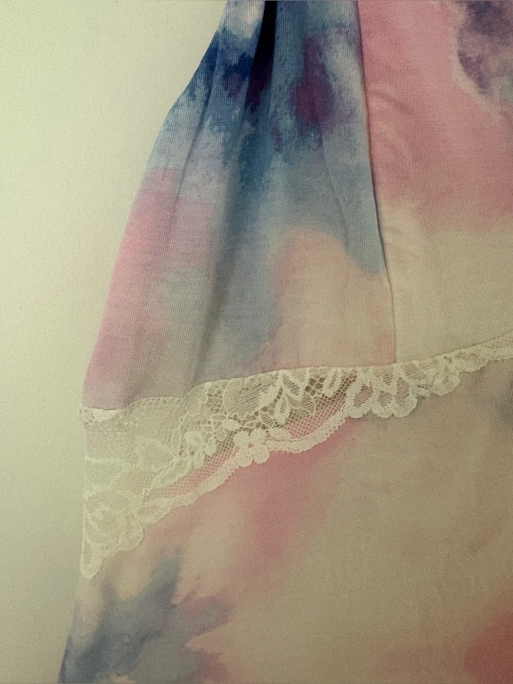 ✨ NWT INC International Concepts Lace-Trim Tie-Dye Chemise ✨ Large